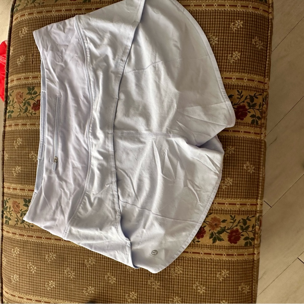 Lululemon tracker shorts- frost blue